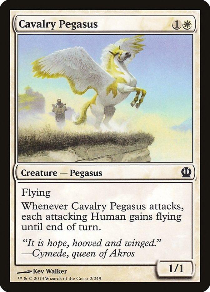 Magic: The Gathering MTG Single Cavalry Pegasus [Theros]