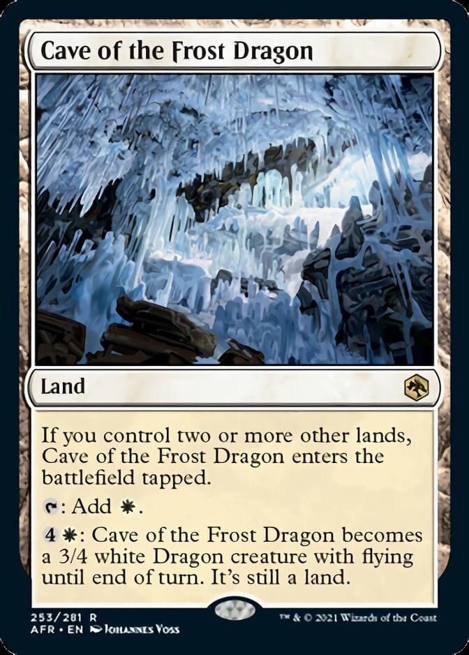 Magic: The Gathering MTG Single Cave of the Frost Dragon [Dungeons & Dragons: Adventures in the Forgotten Realms]