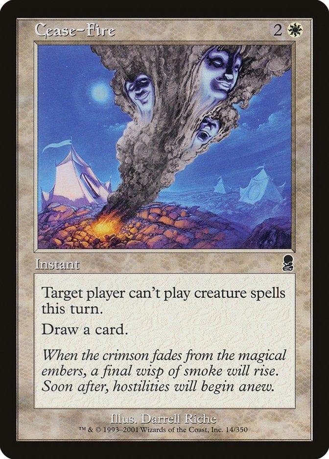 Magic: The Gathering MTG Single Cease-Fire [Odyssey]
