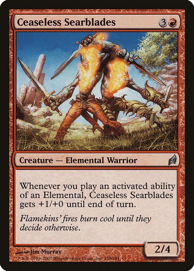 Magic: The Gathering MTG Single Ceaseless Searblades [Lorwyn]