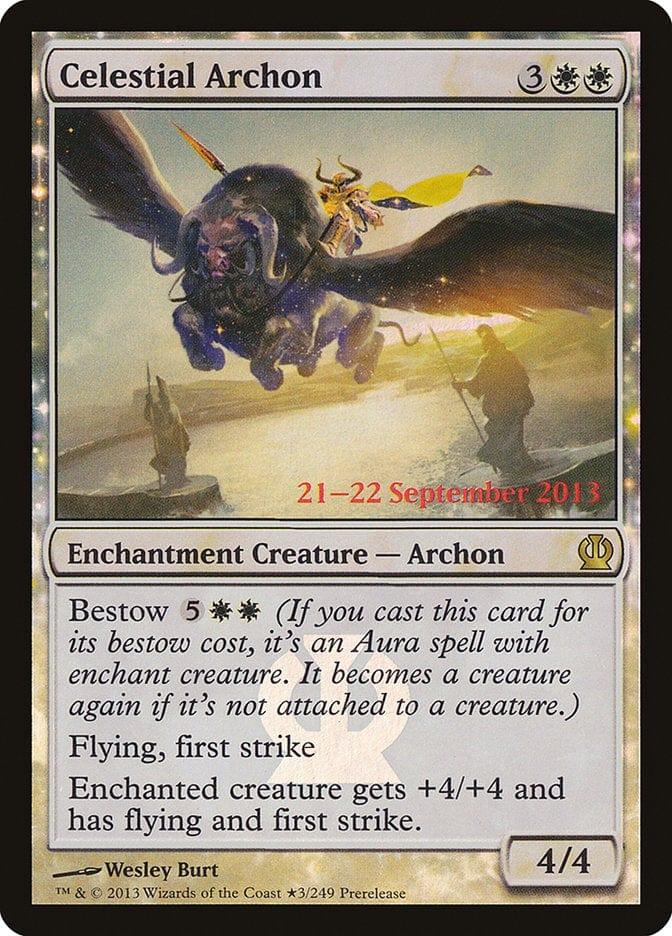Magic: The Gathering MTG Single Celestial Archon  [Theros Prerelease Promos]