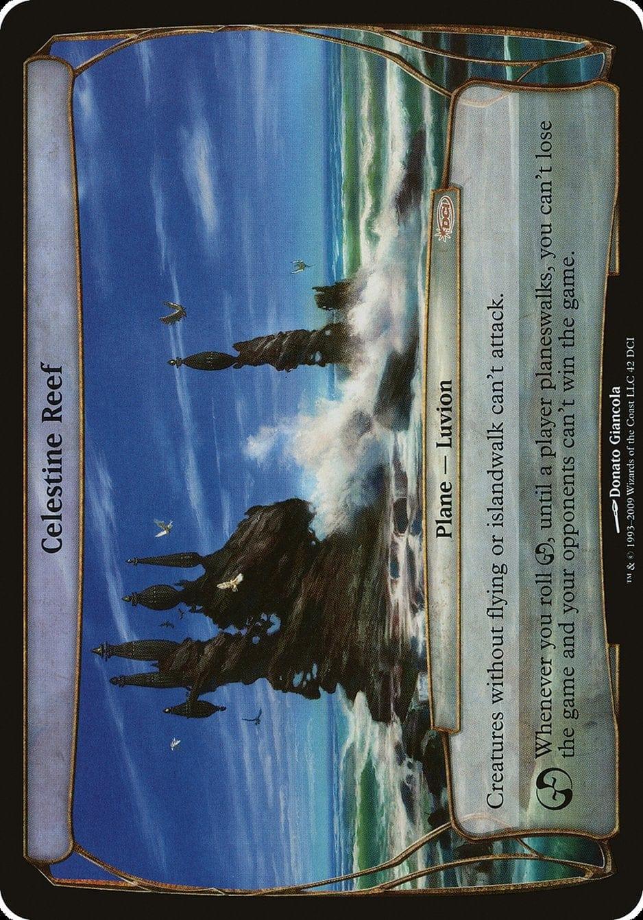 Magic: The Gathering MTG Single Celestine Reef (Planes) [Promotional Planes]