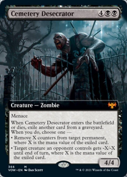 Magic: The Gathering MTG Single Cemetery Desecrator (Extended) [Innistrad: Crimson Vow]