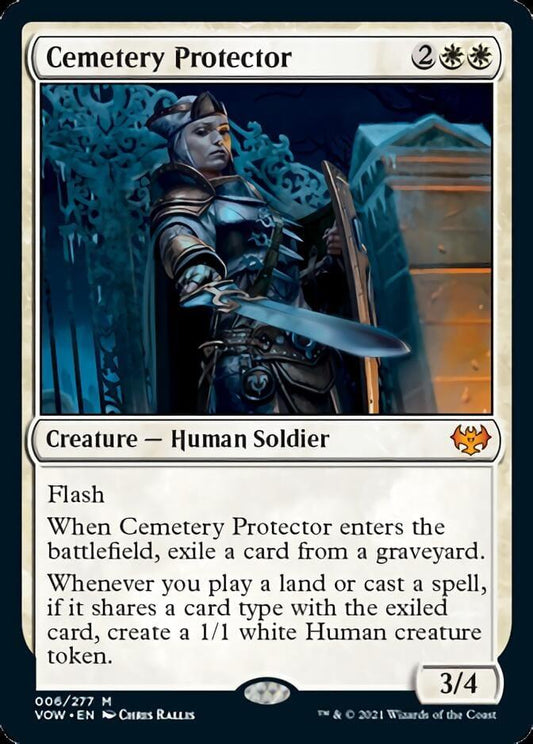 Magic: The Gathering MTG Single Cemetery Protector [Innistrad: Crimson Vow]