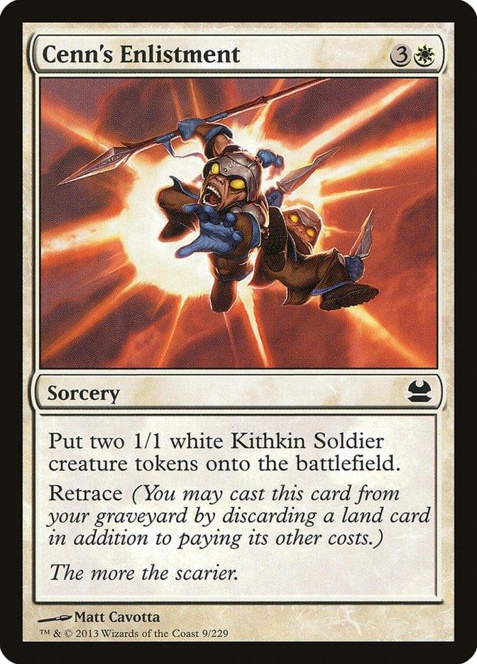 Magic: The Gathering MTG Single Cenn's Enlistment [Modern Masters]
