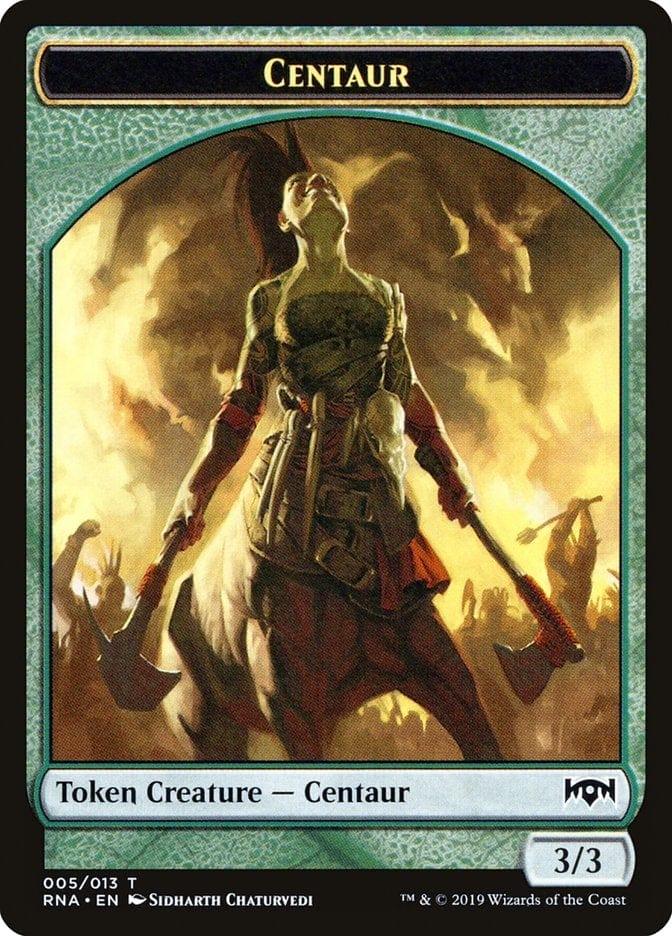 Magic: The Gathering MTG Single Centaur [Ravnica Allegiance Tokens]