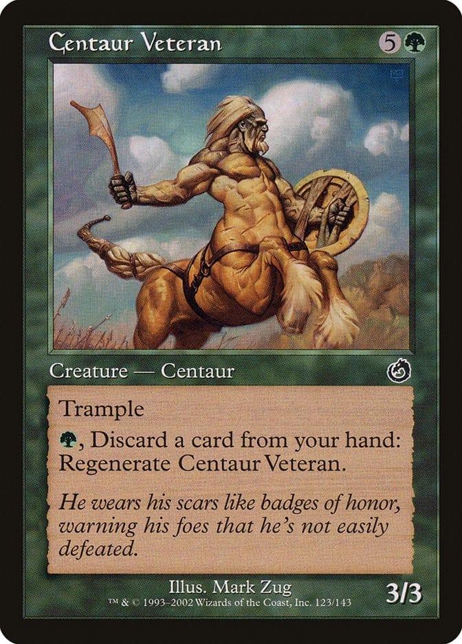 Magic: The Gathering MTG Single Centaur Veteran [Torment]