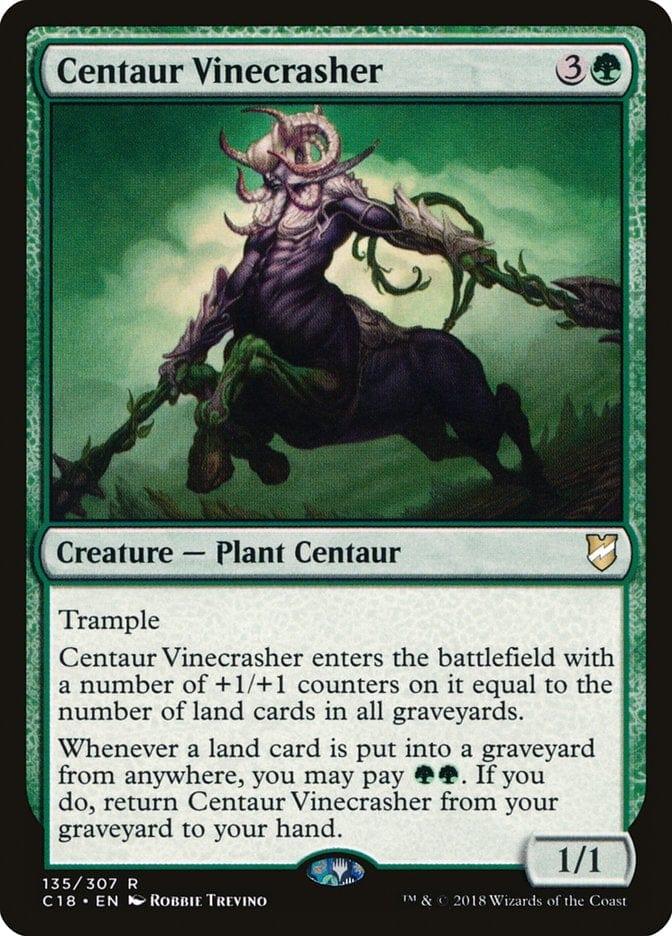 Magic: The Gathering MTG Single Centaur Vinecrasher [Commander 2018]