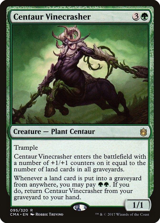 Magic: The Gathering MTG Single Centaur Vinecrasher [Commander Anthology]