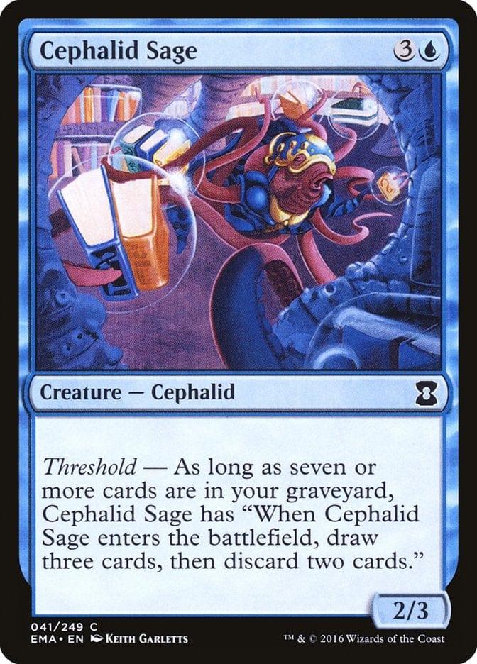 Magic: The Gathering MTG Single Cephalid Sage [Eternal Masters]