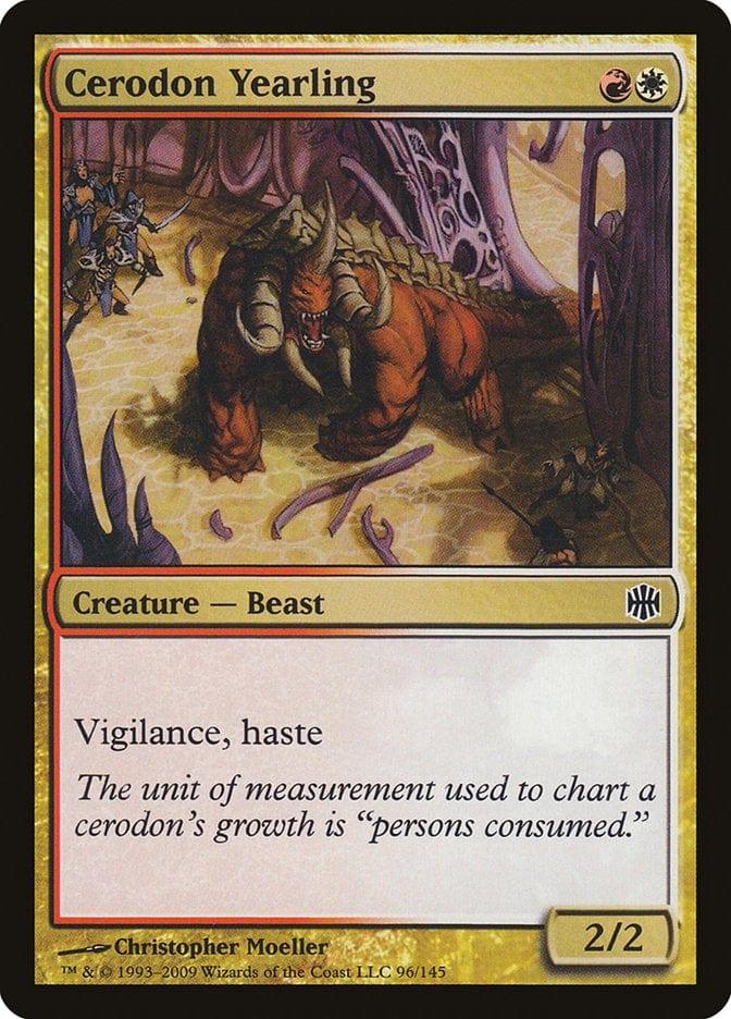 Magic: The Gathering MTG Single Cerodon Yearling [Alara Reborn]