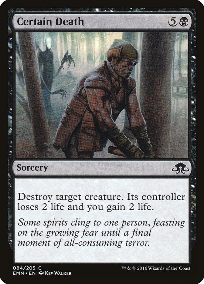 Magic: The Gathering MTG Single Certain Death [Eldritch Moon]