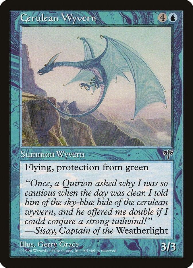 Magic: The Gathering MTG Single Cerulean Wyvern [Mirage]