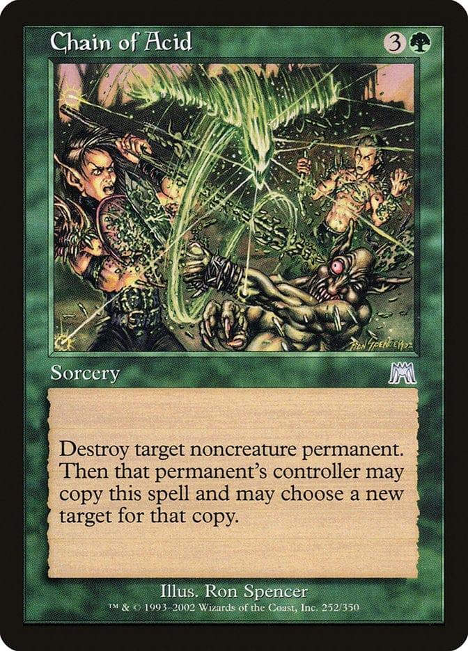 Magic: The Gathering MTG Single Chain of Acid [Onslaught]