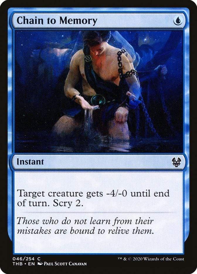 Magic: The Gathering MTG Single Chain to Memory [Theros Beyond Death]