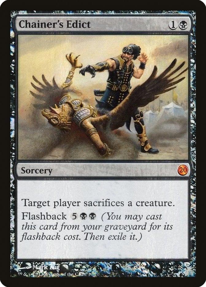 Magic: The Gathering MTG Single Chainer's Edict [From the Vault: Twenty]