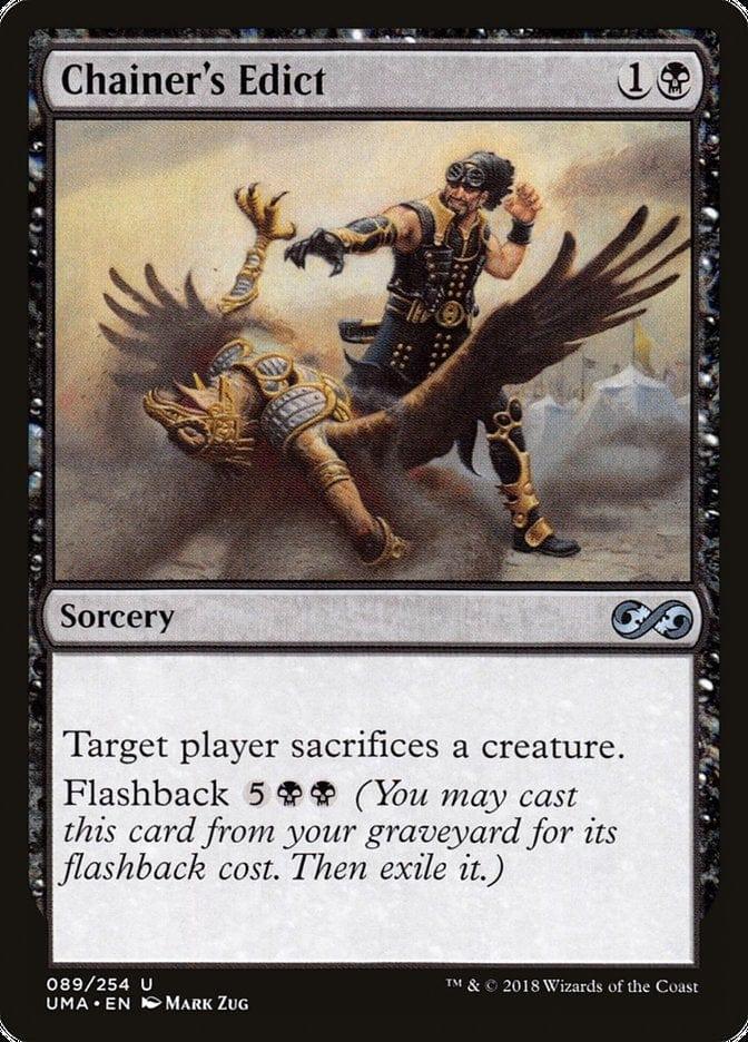 Magic: The Gathering MTG Single Chainer's Edict [Ultimate Masters]