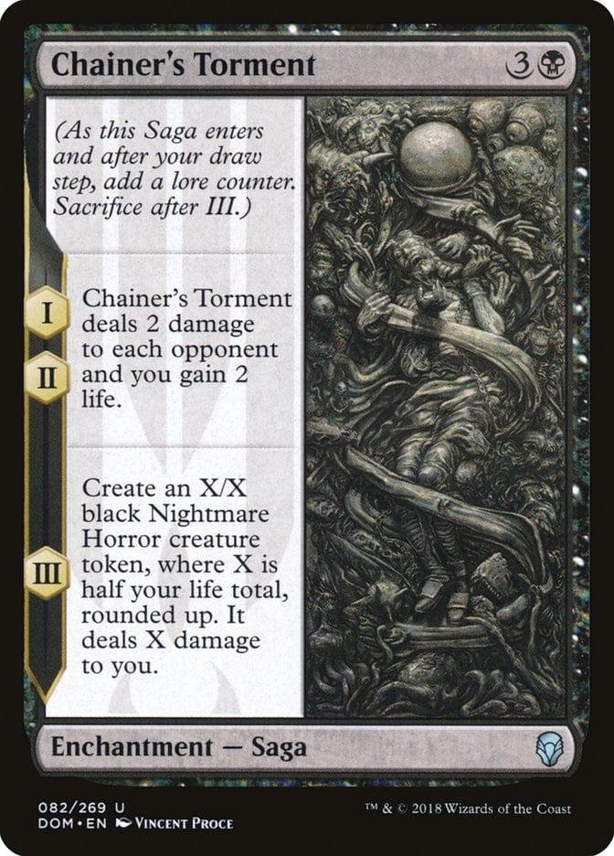 Magic: The Gathering MTG Single Chainer's Torment [Dominaria]