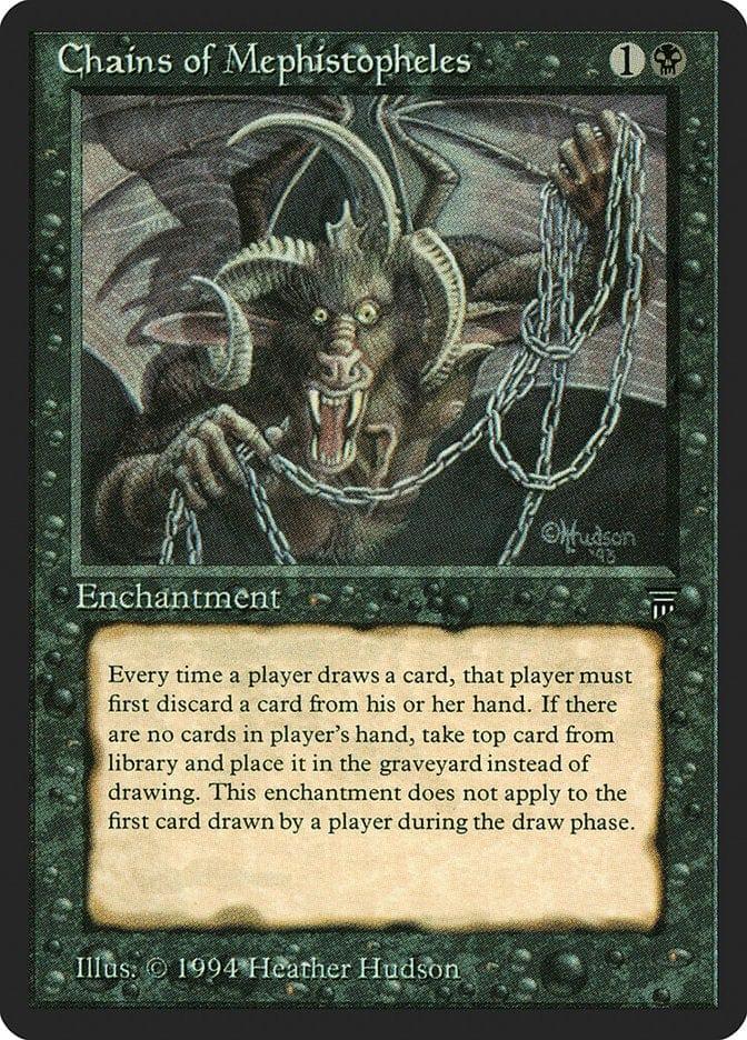 Magic: The Gathering MTG Single Chains of Mephistopheles [Legends]