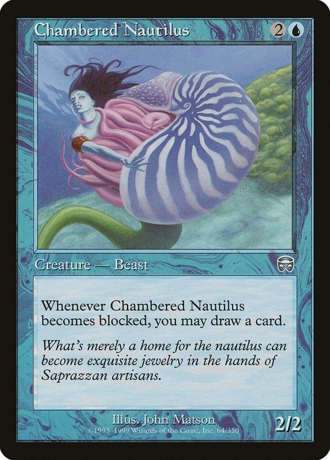 Magic: The Gathering MTG Single Chambered Nautilus [Mercadian Masques]