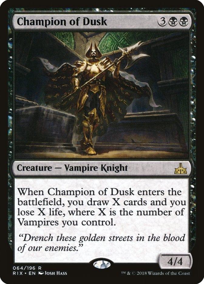 Magic: The Gathering MTG Single Champion of Dusk [Rivals of Ixalan]