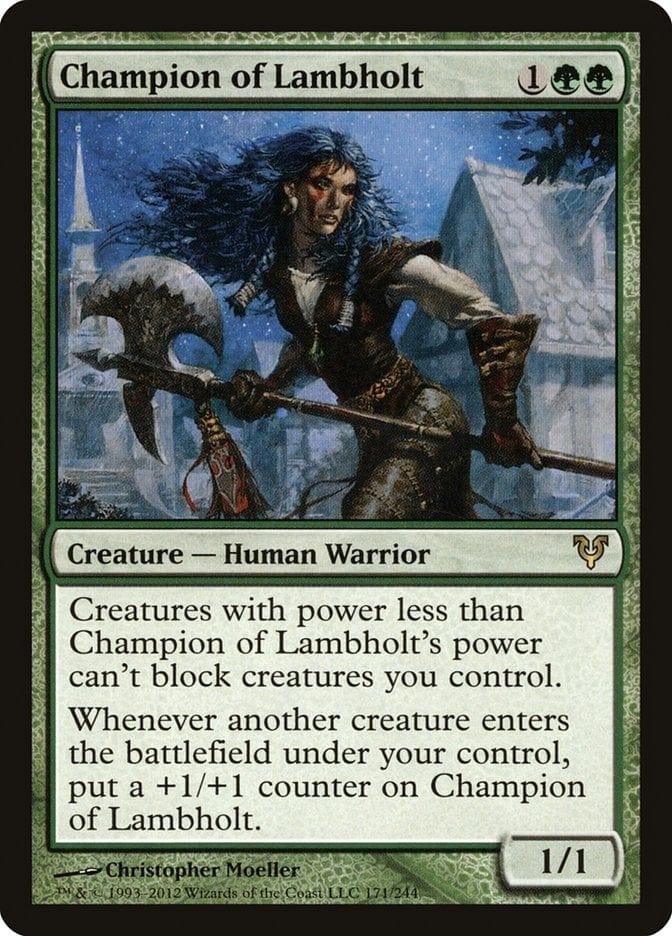 Magic: The Gathering MTG Single Champion of Lambholt [Avacyn Restored]