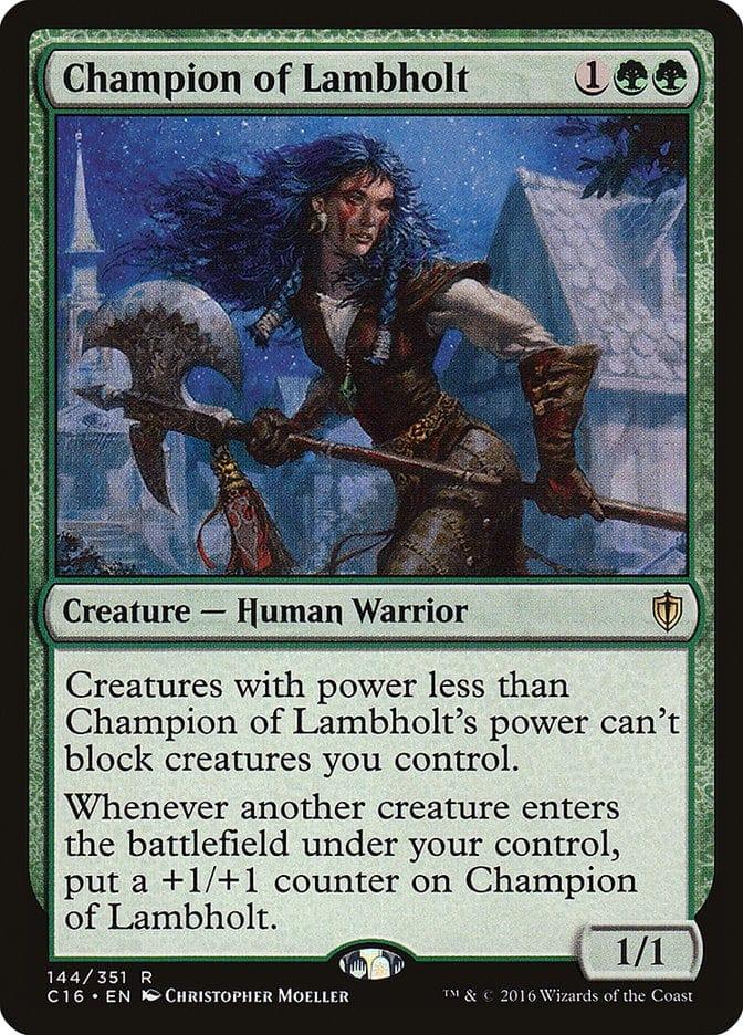 Magic: The Gathering MTG Single Champion of Lambholt [Commander 2016]