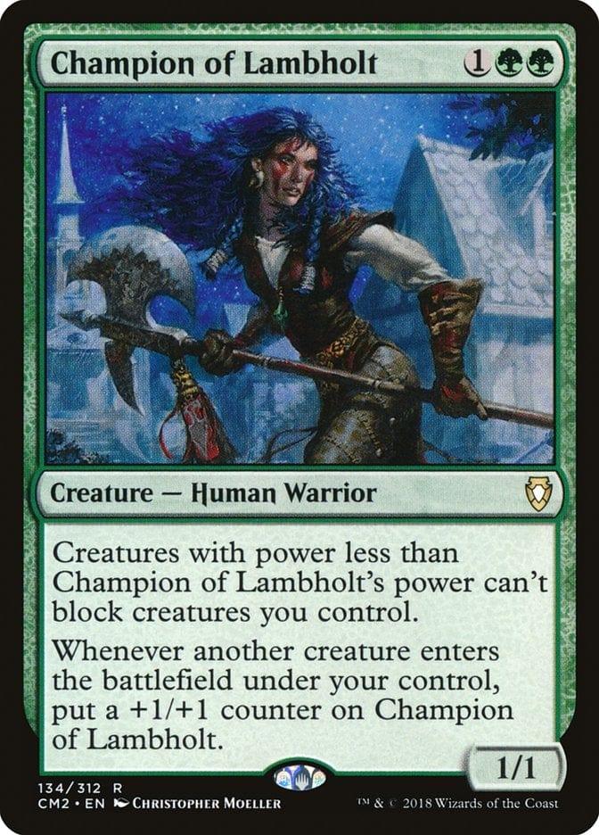Magic: The Gathering MTG Single Champion of Lambholt [Commander Anthology Volume II]