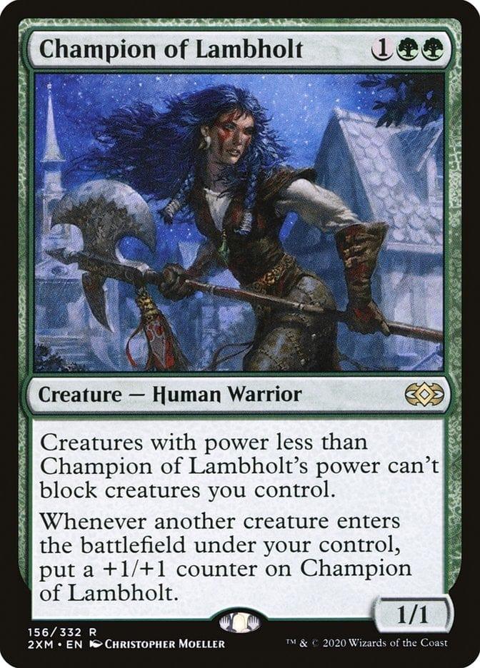 Magic: The Gathering MTG Single Champion of Lambholt [Double Masters]