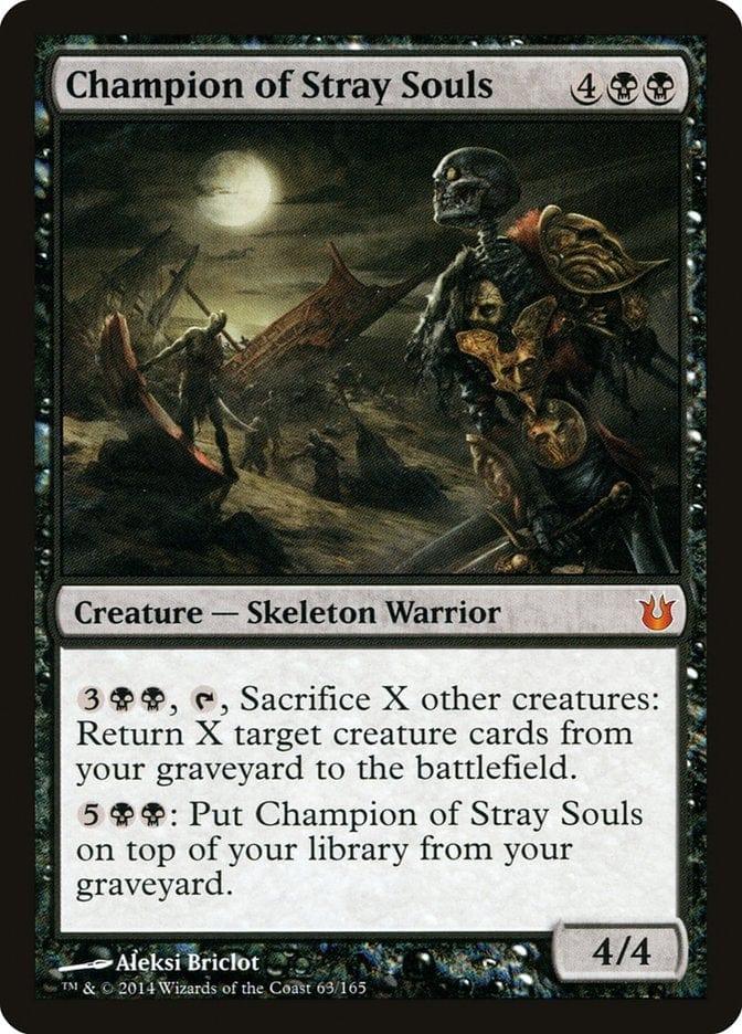 Magic: The Gathering MTG Single Champion of Stray Souls [Born of the Gods]
