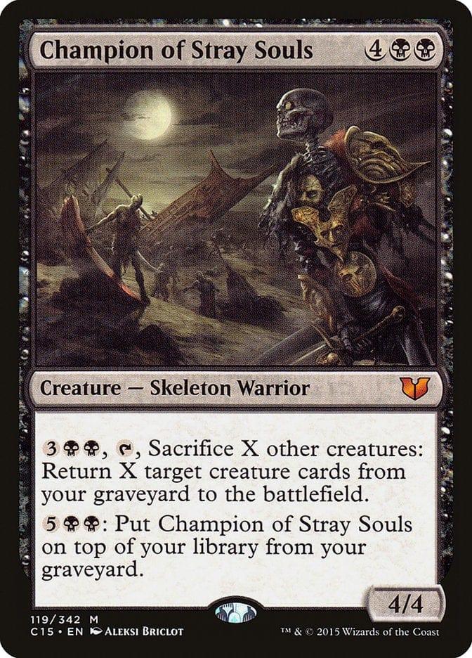 Magic: The Gathering MTG Single Champion of Stray Souls [Commander 2015]