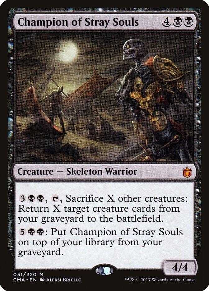 Magic: The Gathering MTG Single Champion of Stray Souls [Commander Anthology]