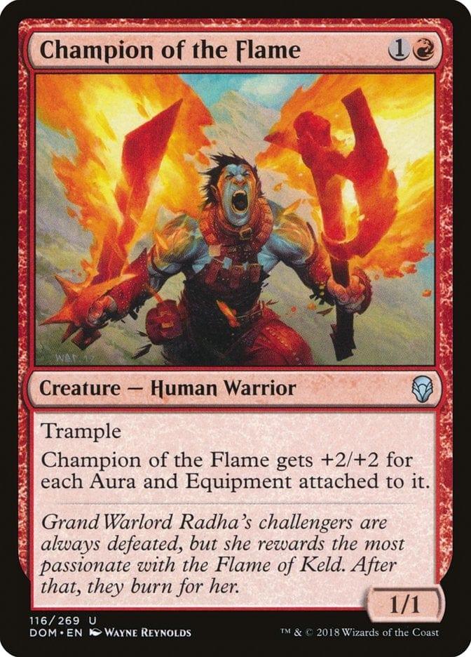 Magic: The Gathering MTG Single Champion of the Flame [Dominaria]