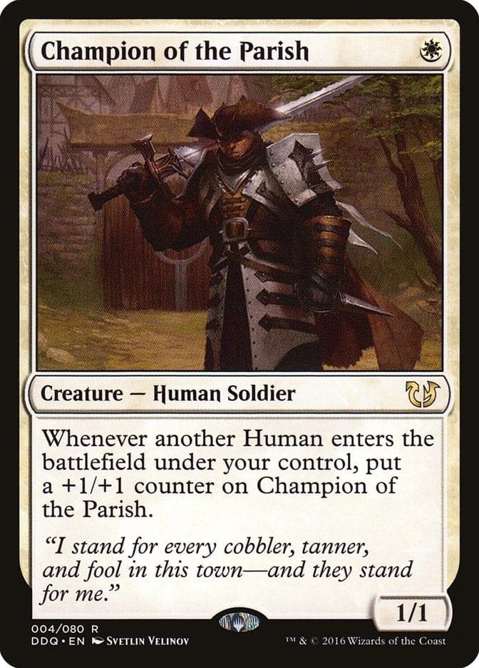 Magic: The Gathering MTG Single Champion of the Parish [Duel Decks: Blessed vs. Cursed]