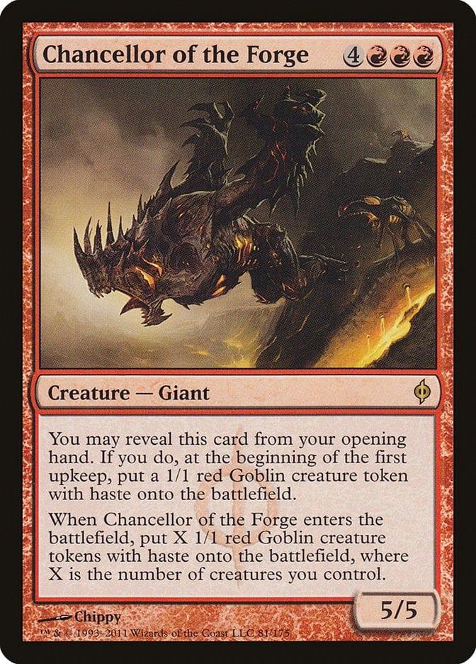 Magic: The Gathering MTG Single Chancellor of the Forge [New Phyrexia]