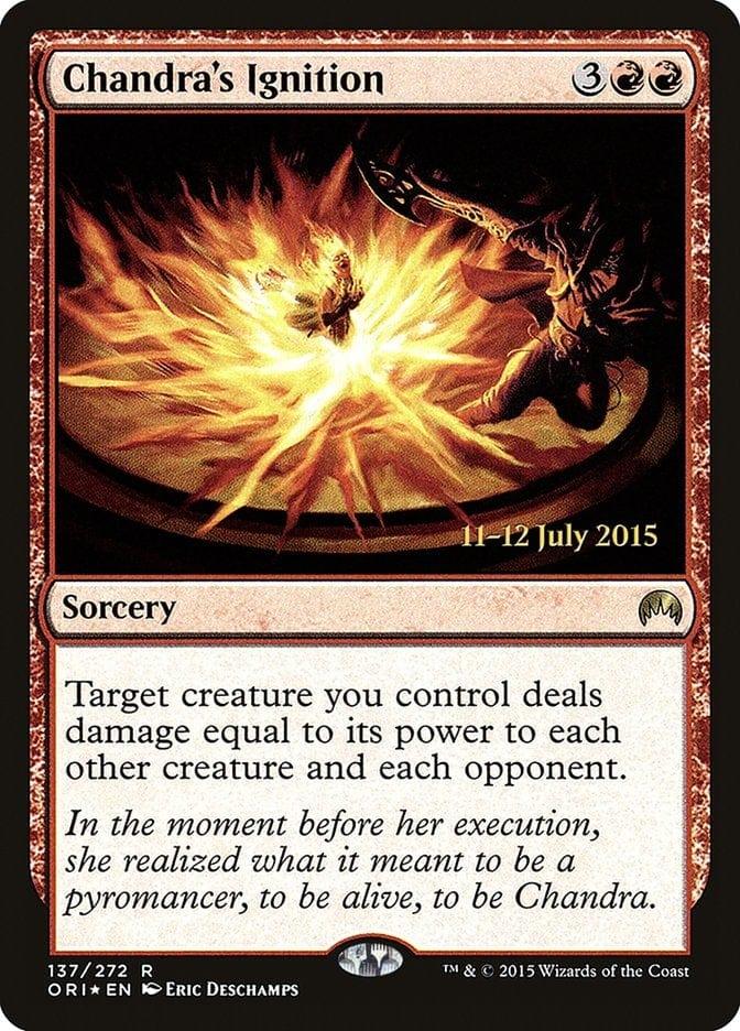 Magic: The Gathering MTG Single Chandra's Ignition [Magic Origins Prerelease Promos]