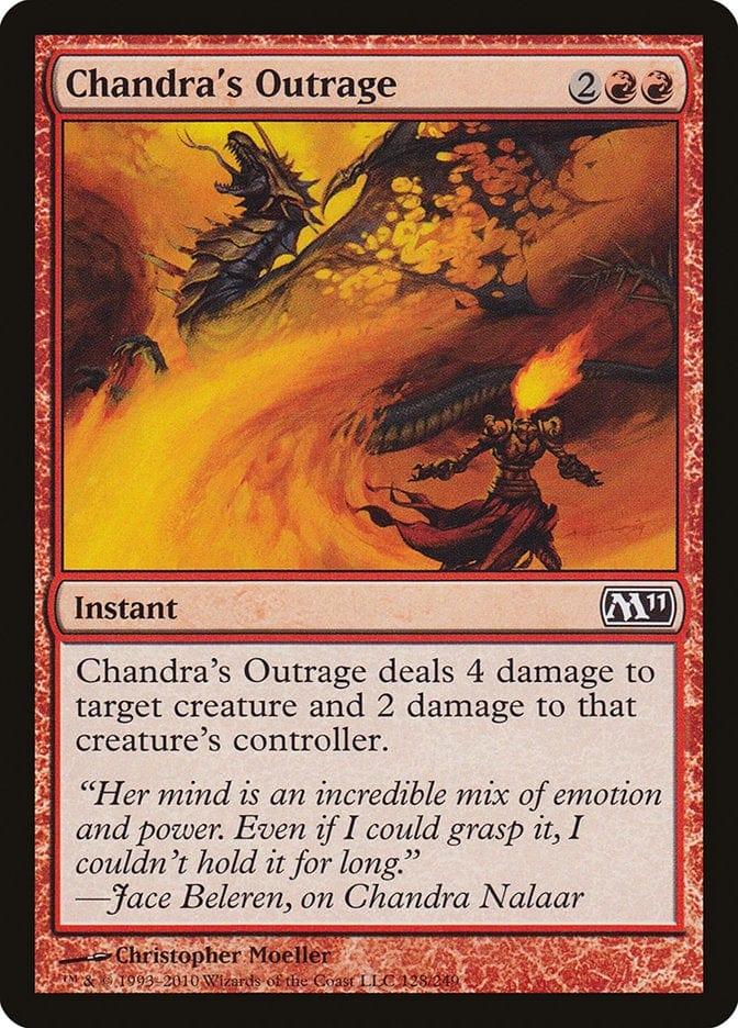 Magic: The Gathering MTG Single Chandra's Outrage [Magic 2011]