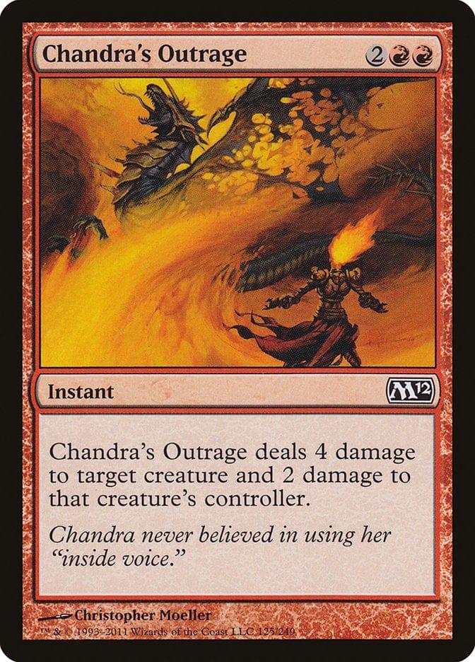 Magic: The Gathering MTG Single Chandra's Outrage [Magic 2012]