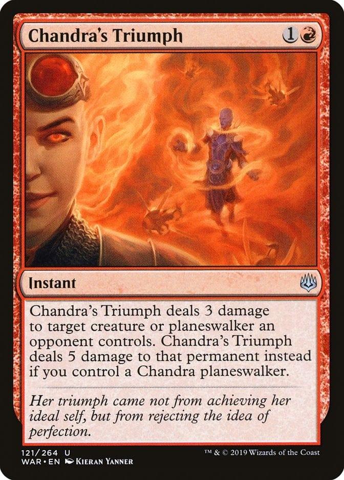 Magic: The Gathering MTG Single Chandra's Triumph [War of the Spark]