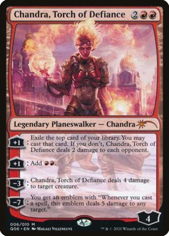 Magic: The Gathering MTG Single Chandra, Torch of Defiance [Pioneer Challenger Decks 2021]