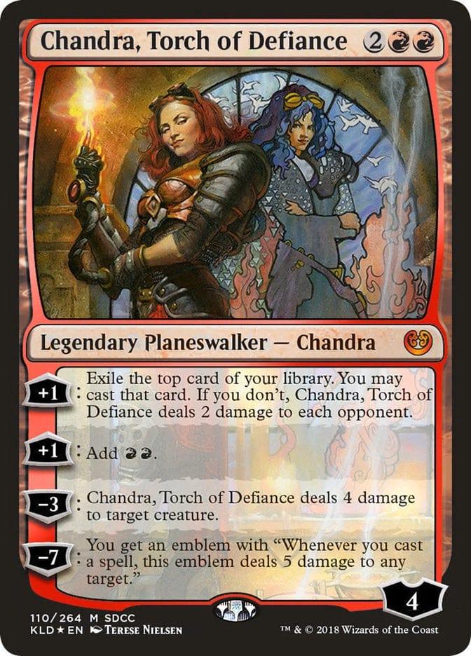 Magic: The Gathering MTG Single Chandra, Torch of Defiance [San Diego Comic-Con 2018]