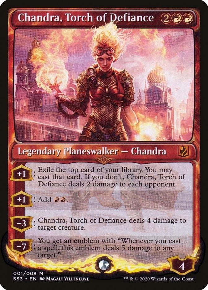 Magic: The Gathering MTG Single Chandra, Torch of Defiance [Signature Spellbook: Chandra]