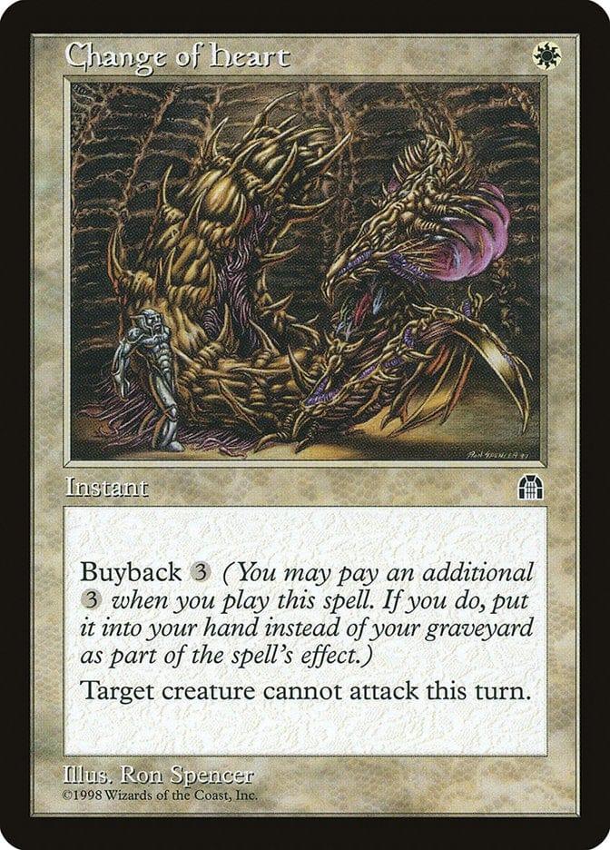 Magic: The Gathering MTG Single Change of Heart [Stronghold]