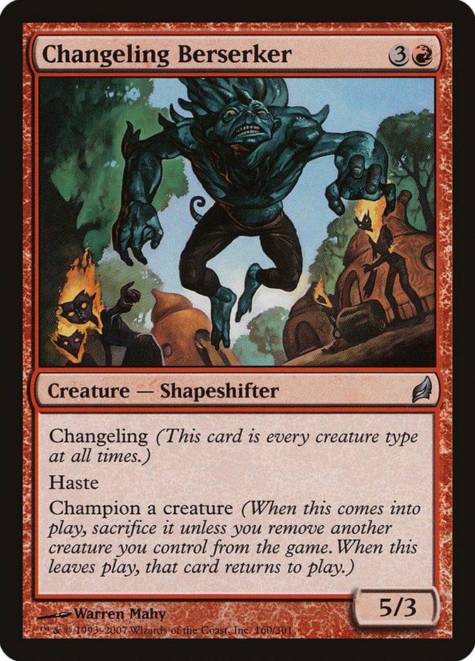 Magic: The Gathering MTG Single Changeling Berserker [Lorwyn]