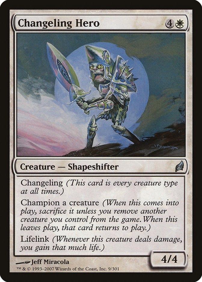 Magic: The Gathering MTG Single Changeling Hero [Lorwyn]