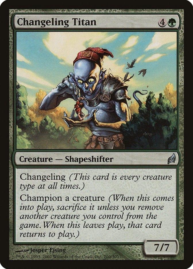 Magic: The Gathering MTG Single Changeling Titan [Lorwyn]