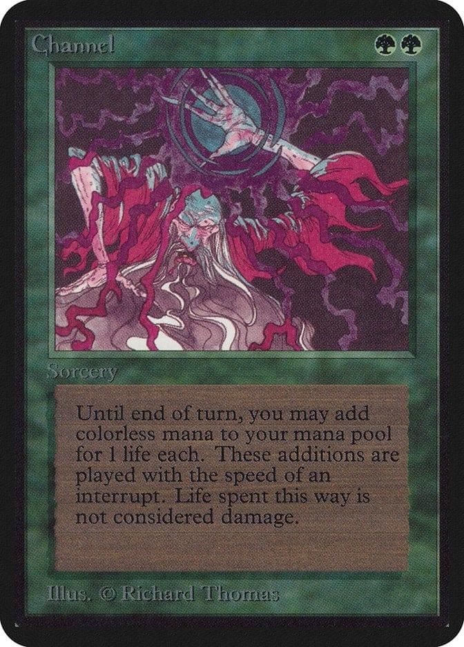 Magic: The Gathering MTG Single Channel [Limited Edition Alpha]