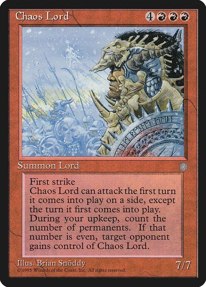 Magic: The Gathering MTG Single Chaos Lord [Ice Age]