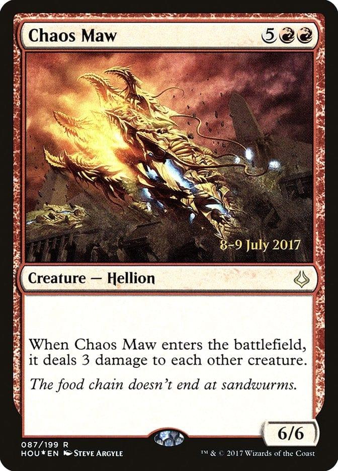 Magic: The Gathering MTG Single Chaos Maw  [Hour of Devastation Prerelease Promos]