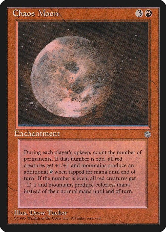 Magic: The Gathering MTG Single Chaos Moon [Ice Age]
